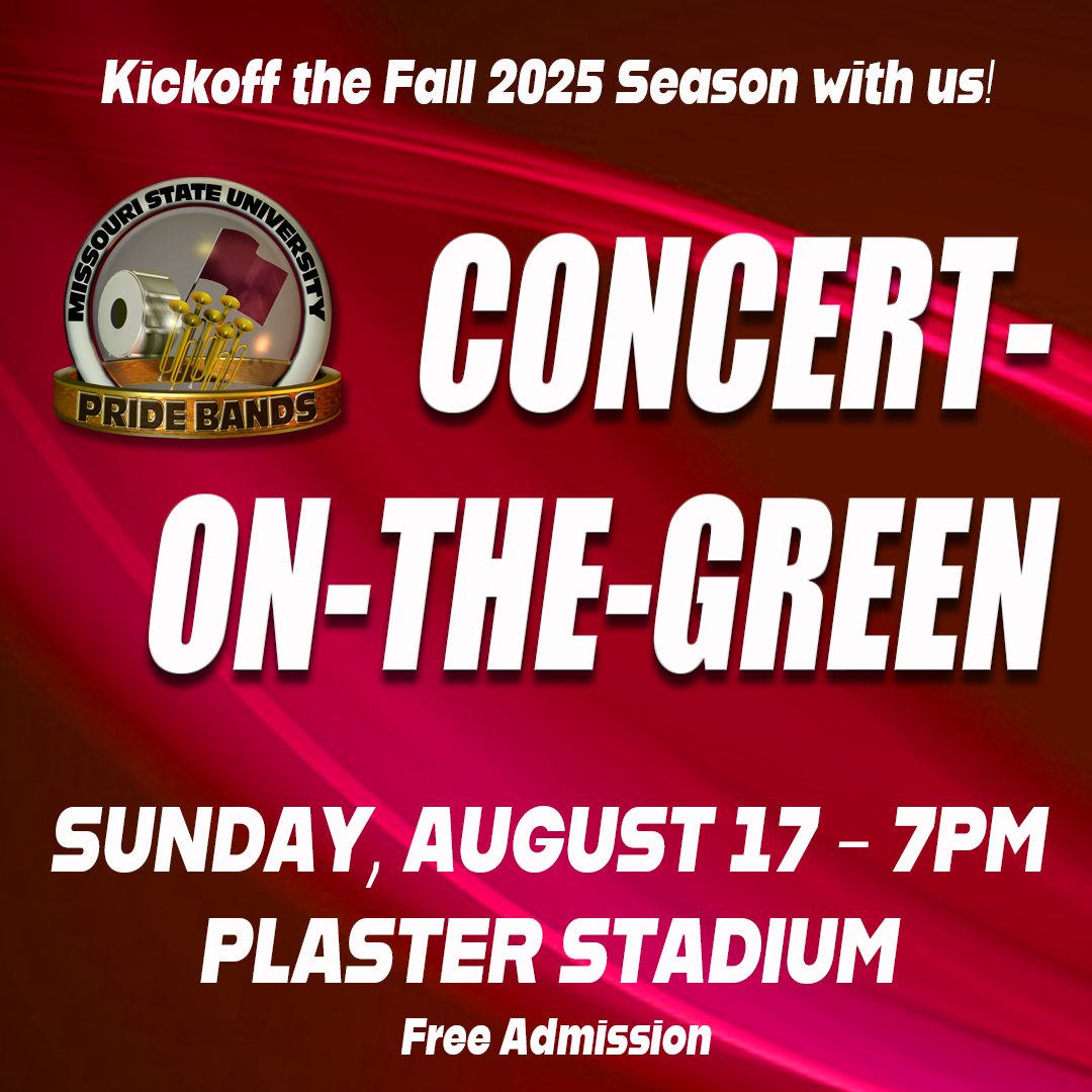 Missouri State University Pride Bands tweet media