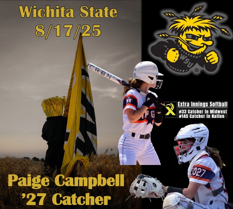 Excited to experience <a href="/GoShockersSB/">Wichita State Softball</a> this weekend!
<a href="/CoachBredbenner/">Kristi Bredbenner</a> 
<a href="/eeconomon/">Coach E</a> 
<a href="/CourtOliver24/">Courtney Oliver Elkins</a> 
<a href="/EastonHerring/">Easton Herring</a>
<a href="/topgun09stl/">Top Gun 09 STL</a> 
<a href="/topgunfastpitch/">Top Gun Fastpitch</a>