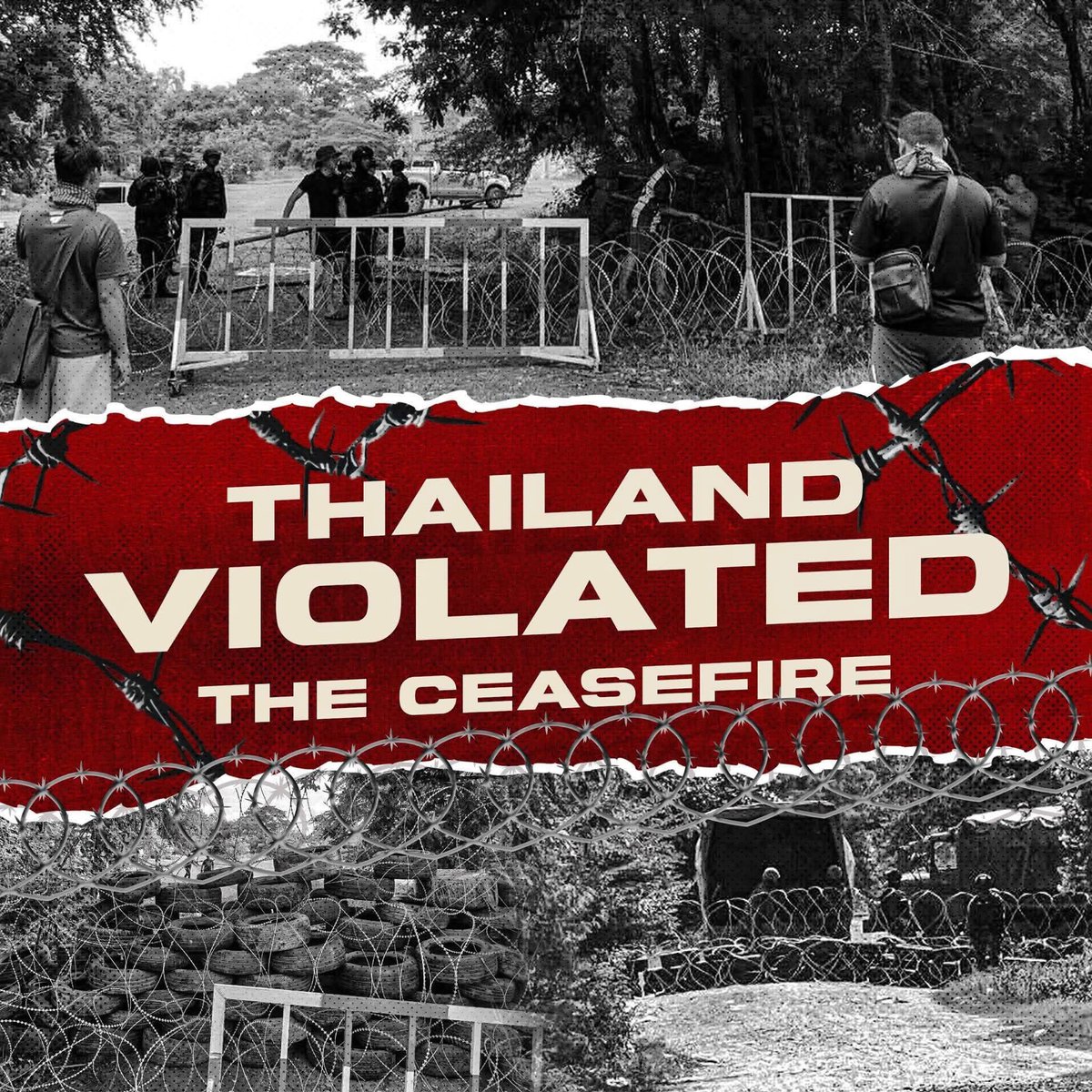 SamrethP260488's tweet photo. Thailand violated GBC agreement 
#ThailandAgainstGBC https://t.co/vVNqZJ6tnq
