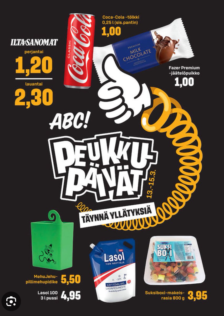 <a href="/StadinMacGyver/">Sandels-Mikko 🇺🇦</a> Abc:llä peukkua ja Lasolia