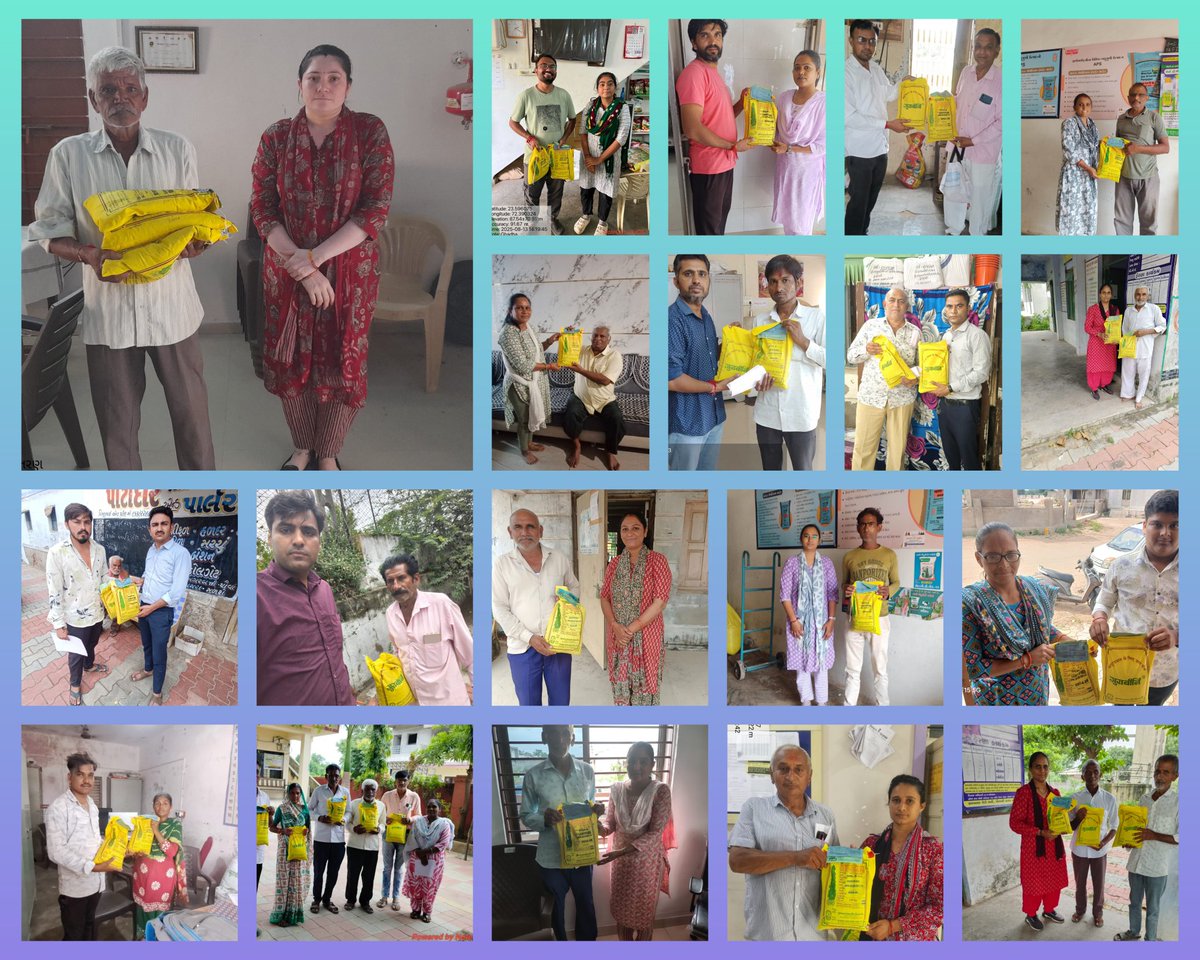 મહેસાણા તાલુકાના ગ્રામસેવકશ્રી દ્વારા નેશનલ મિશન ઓન એડીબલ ઓઇલ યોજના અંતર્ગત દિવેલા વિતરણની કામગીરી કરવામાં આવી <a href="/AgriSDOVijapur/">AGRI SDO VIJAPUR GOG</a> <a href="/DaoMehsana/">District Agriculture Office, Mehsana</a>