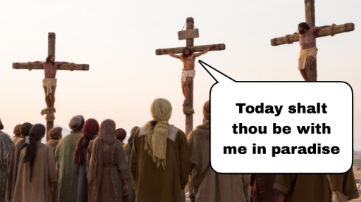 Aggregatio23967's tweet photo. @themendelbrain The Criminal on the Cross had no doctrine, yet that day was he saved. 

This only would I learn of you, Received ye the Spirit by the works of the law, or by the hearing of faith? https://t.co/3YOp1U6x2z
