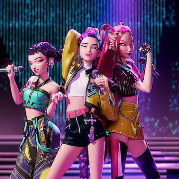 MUSlCPOP's tweet photo. A SURRA NO PLAVE! 

HUNTR/X pode se tornar o primeiro grupo de K-pop a ganhar um Grammy. https://t.co/UGl0hxUTPD