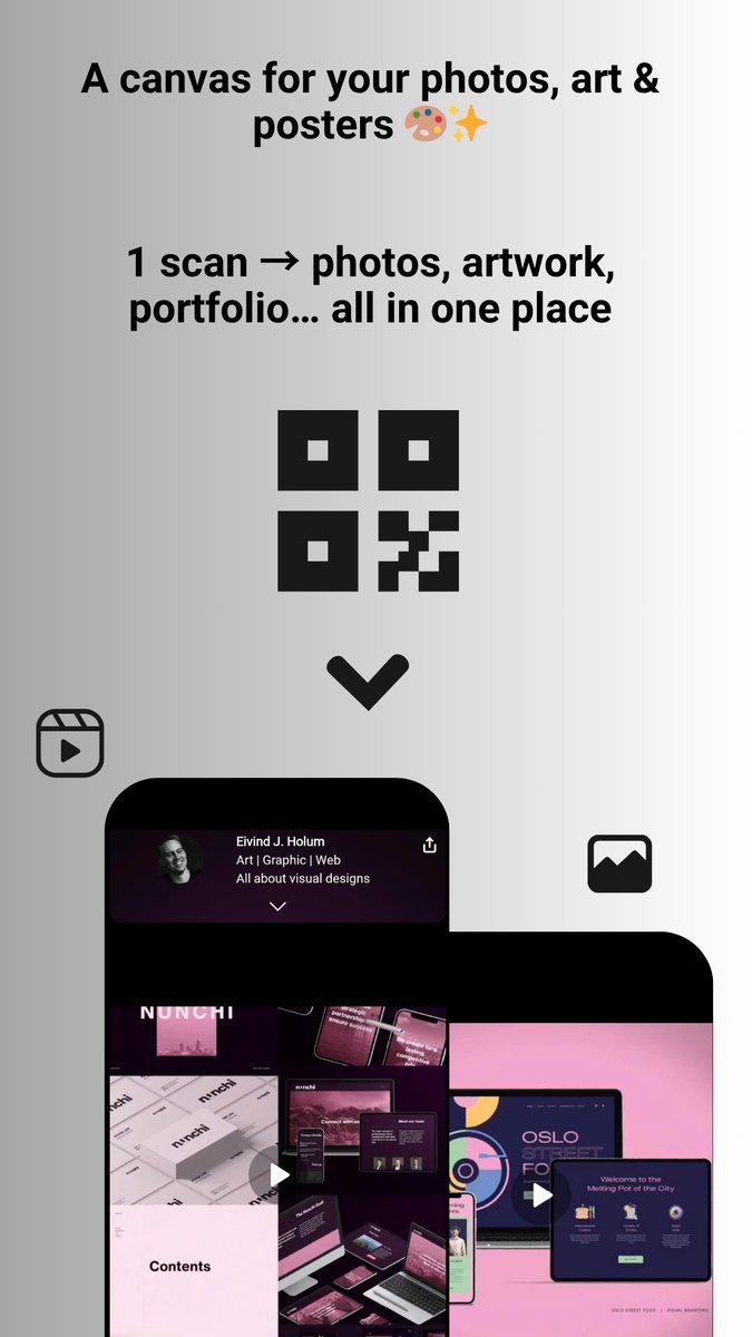 NetblitzApp's tweet image. Turn your images into a shareable QR-powered portal. Gallery ready in minutes.

Here's how to do it...
#digitalalbum #QRcodemarketing #digitalstorytelling