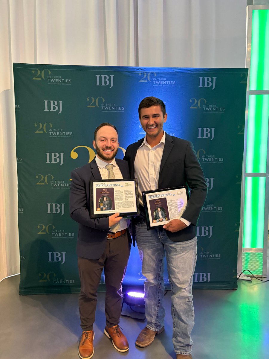 Incredibly thankful to have been featured in the <a href="/IBJnews/">IBJ News</a>  "20 in their twenties"!

Thanks to Ashlynn (and now Fletcher) for always being there with me, and to <a href="/FirstFarmersBnk/">First Farmers-FFMR</a> for the opportunity to serve in our communities.  #IBJ20s