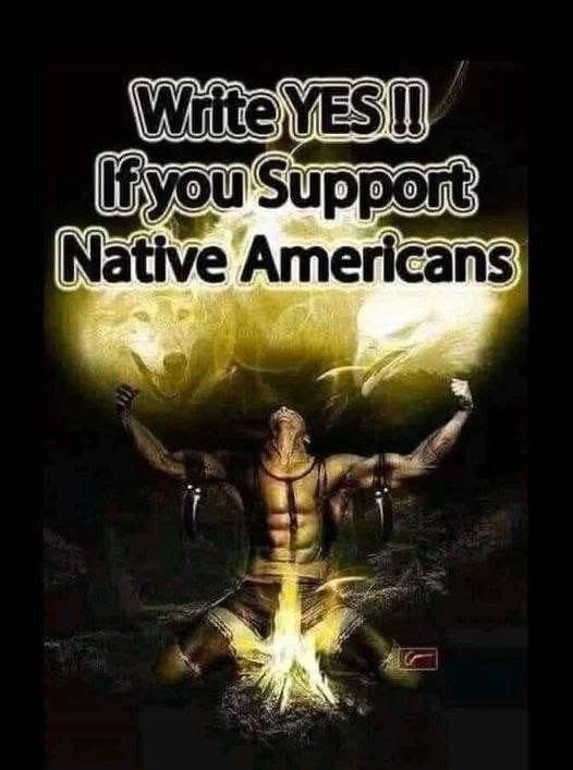 Nativecherokke's tweet photo. If you support Native American culture 
Say......   
                 ❝Yes❞✊❤️
Also check our native website for order : 
👇🛍️👇
https://t.co/1qnqbBNHfo https://t.co/9O6YsWBLml