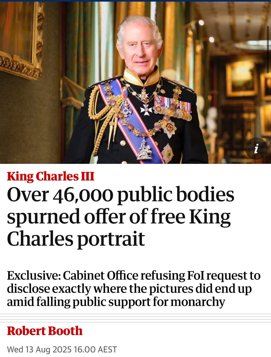 Zandi Sussex (@zandisussex) on Twitter photo Well done to everyone who refused this ridiculous propaganda drive to foist Charlesβ portrait on the public. Only 31% of the portraits found a home. North Korean tactics are no longer working. π€π€π€π€£π€£π€£π€£π€£π€£πππ
π
ππ
π€£π€£πππ
π
ππππ
π€£π€£π€£π€£π€£π€£π€£π
π
πππ€£π€£π€£ππ€π€ Well done to everyone who refused this ridiculous propaganda drive to foist Charlesβ portrait on the public. Only 31% of the portraits found a home. North Korean tactics are no longer working. π€π€π€π€£π€£π€£π€£π€£π€£πππ
π
ππ
π€£π€£πππ
π
ππππ
π€£π€£π€£π€£π€£π€£π€£π
π
πππ€£π€£π€£ππ€π€