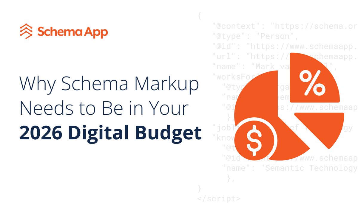 With AI search, the need for structured data that defines your digital presence has never been more important.

Planning for 2026? Now’s the time to secure budget for semantic optimization.

Explore why Schema Markup belongs in your 2026 budget 👉 na3.hubs.ly/y05PzL0