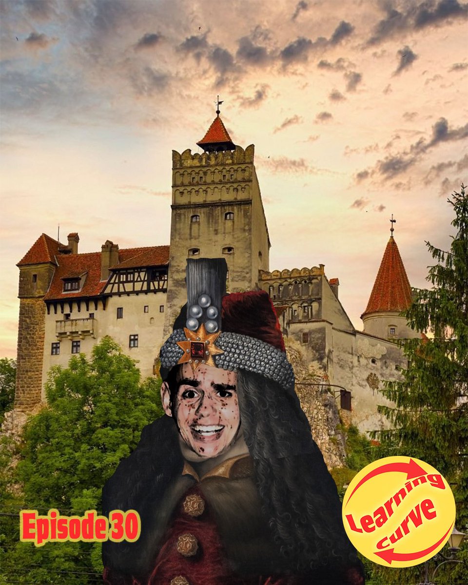 learncurvepod's tweet image. They’re glittery, they’re lustful, &amp;amp; sometimes they’re bats, but it all started with him! Episode 30, “We Got Sucked” on Vlad the Impaler and other vampires is out NOW wherever you get your podcasts and streaming on 8/12 at 2:15PM pst! 

Link: linktr.ee/learningcurvep…