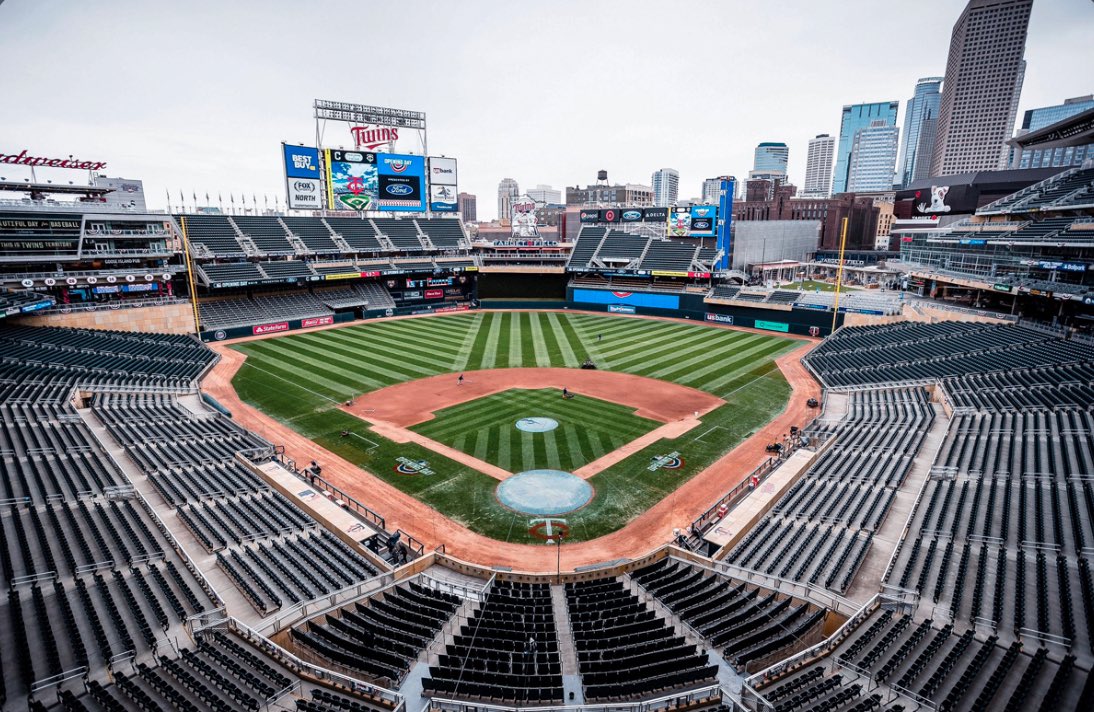 Karl Warner (@karlwarnerpxp) on Twitter photo This is what attendance should look like for every game for the rest of the season at Target Field.
This is what the Pohlads deserve. Dress like a seat night, every day until they sell.
The Minnesota Twins deserve better. This is what attendance should look like for every game for the rest of the season at Target Field.
This is what the Pohlads deserve. Dress like a seat night, every day until they sell.
The Minnesota Twins deserve better.