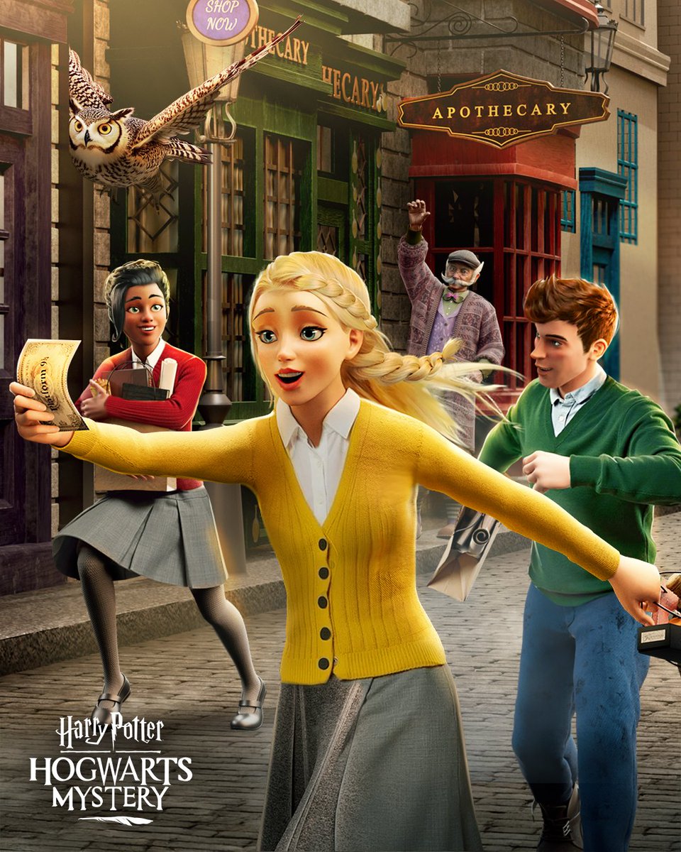 Can you catch the Hogwarts Express on time? Gather your friends in Diagon Alley for a new Special Adventure, "Back to School Special," starting soon!