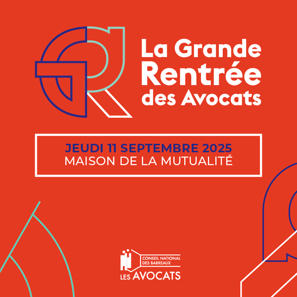Le jeudi 11 septembre, la Maison de la Mutualité accueillera la 3ᵉ édition de la #GrandeRentréedesAvocats, une journée pour échanger, se former et réfléchir ensemble aux enjeux qui façonnent l’avenir de la profession.

🎓 Jusqu’à 4h de formation continue validées
💬 Rencontres