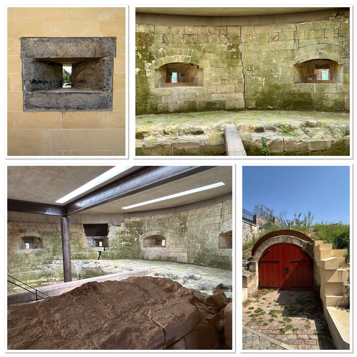 #Cultuurtocht2025, dag 4 (3): Bezoek aan de fraai gerestaureerde Vief Köp (stadsomwalling) in #Maastricht. <a href="/COostwegel/">Camille Oostwegel sr</a>