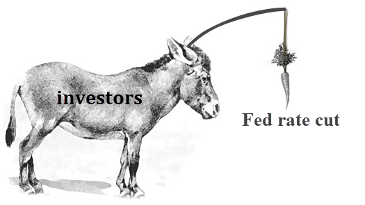 what if the Fed cuts rates and the market goes down?