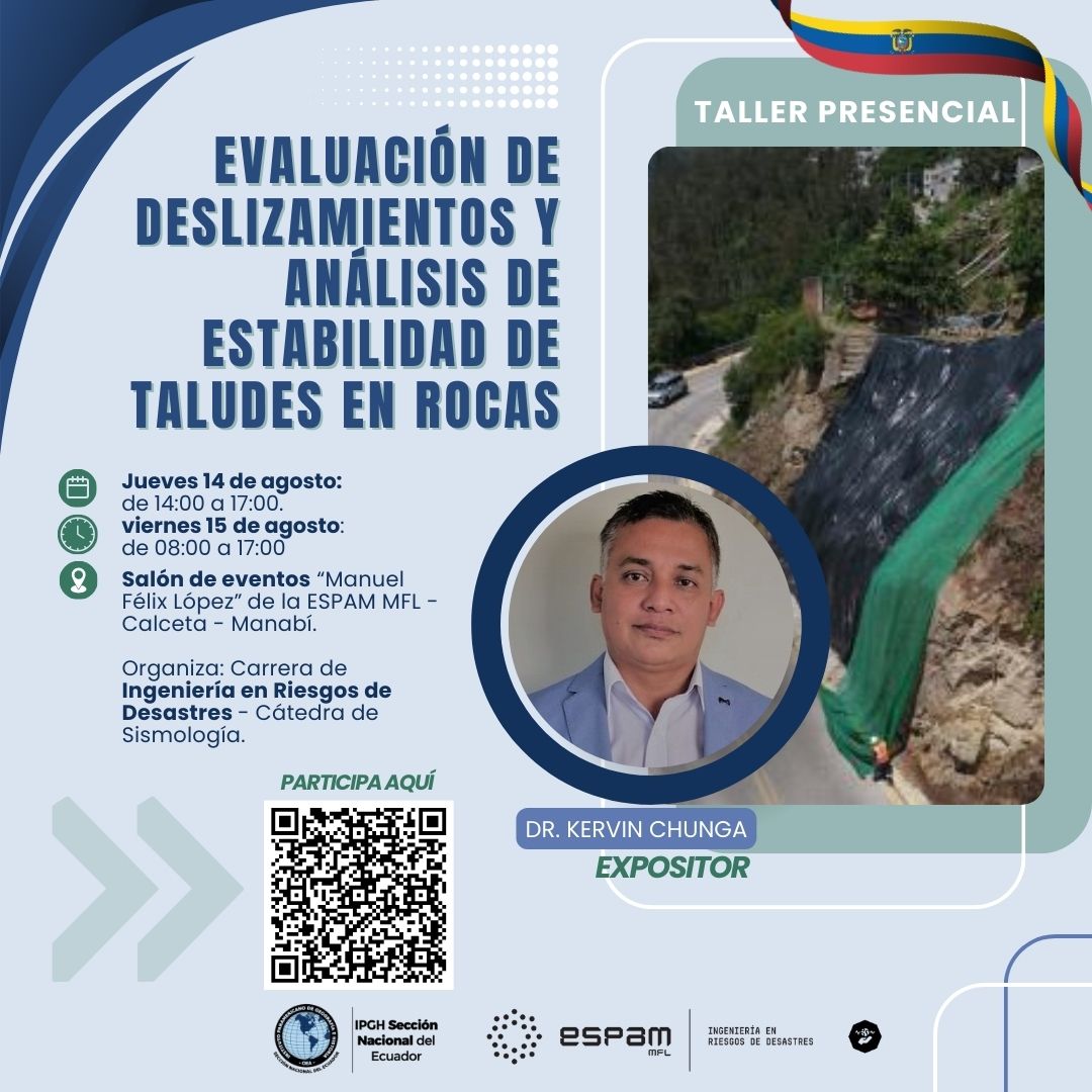 ✅ No te pierdas este importante taller presencial en donde podrás conocer más acerca de los fenómenos, estudios e implementación de planes de contingencia, con expertos en el área 🫱🏼‍🫲🏾⚠️.

🔵 Participa aquí ➡️ forms.gle/KgqTuHGiayo8Xj…
.
.
.
.
#IPGH
