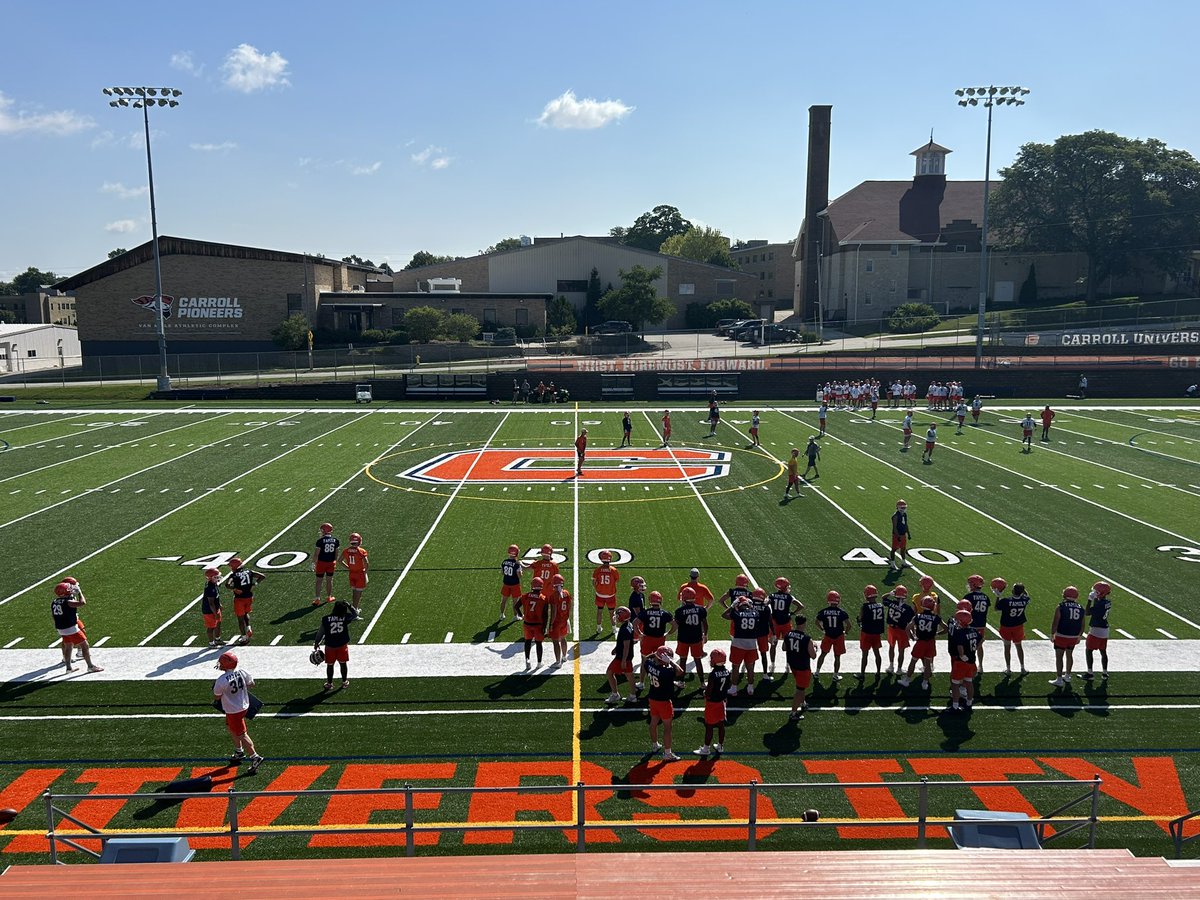 Carroll University Athletics tweet media