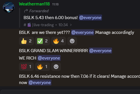 $BSLK 3.80 entries hitting 7.88 bang bang!