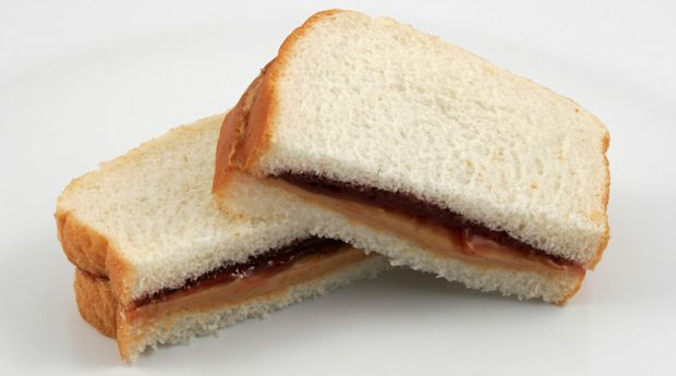 Peanut butter and jelly or simply "PB&amp;J" 

This is as classic as it gets. 

I used to mack on these things all the time growing up. Now that I'm an adult, my palate is a bit more refined but I'll still enjoy one of these bad boys occasionally for a little trip down memory lane.