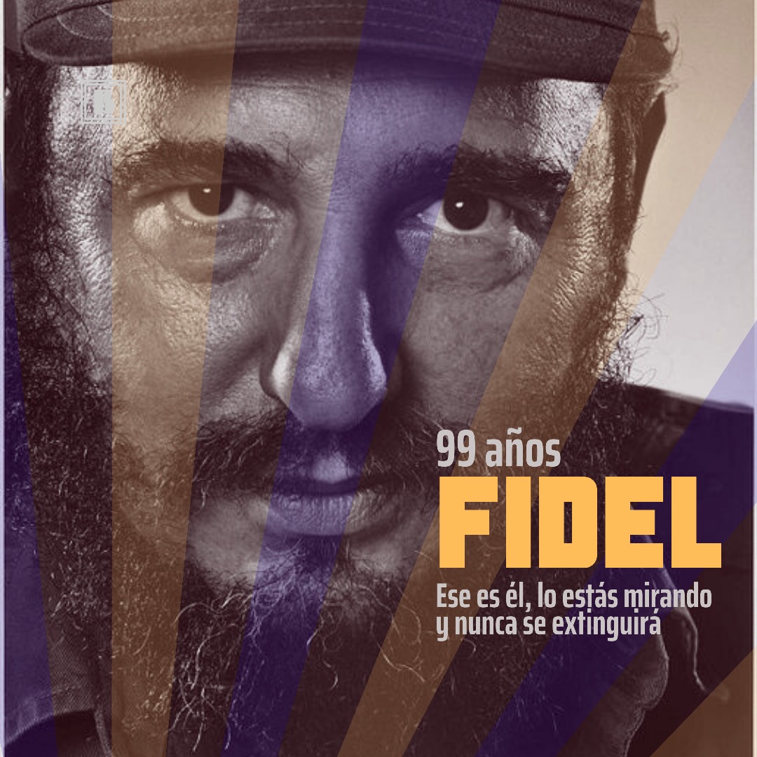 El pensamiento de #Fidel es la base de la ideología de la Revolución 🇨🇺  #100AñosConFidel   #CubaPorLaVida