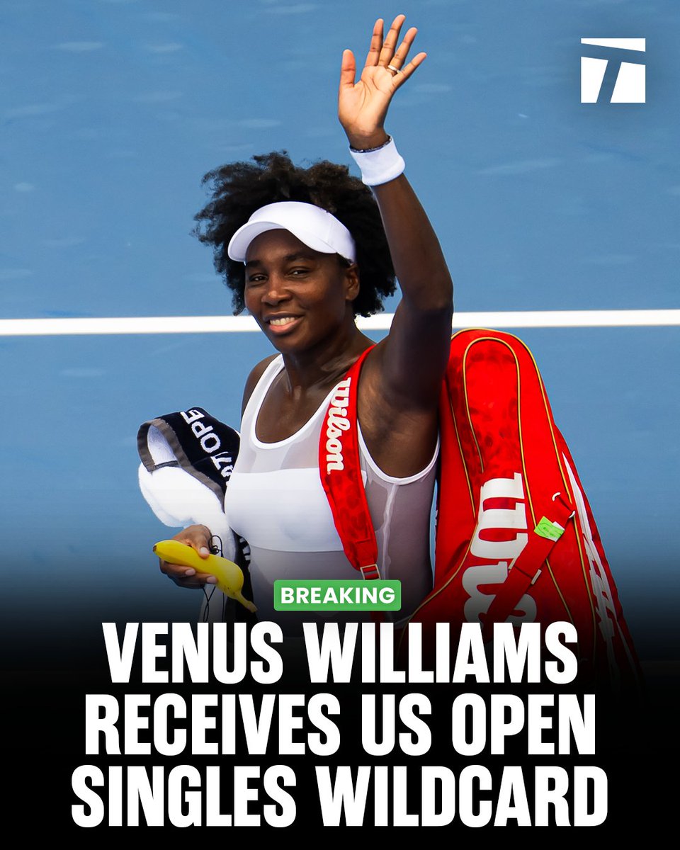 Venus returning to the singles court in Flushing Meadows ↩️🙌

#USOpen