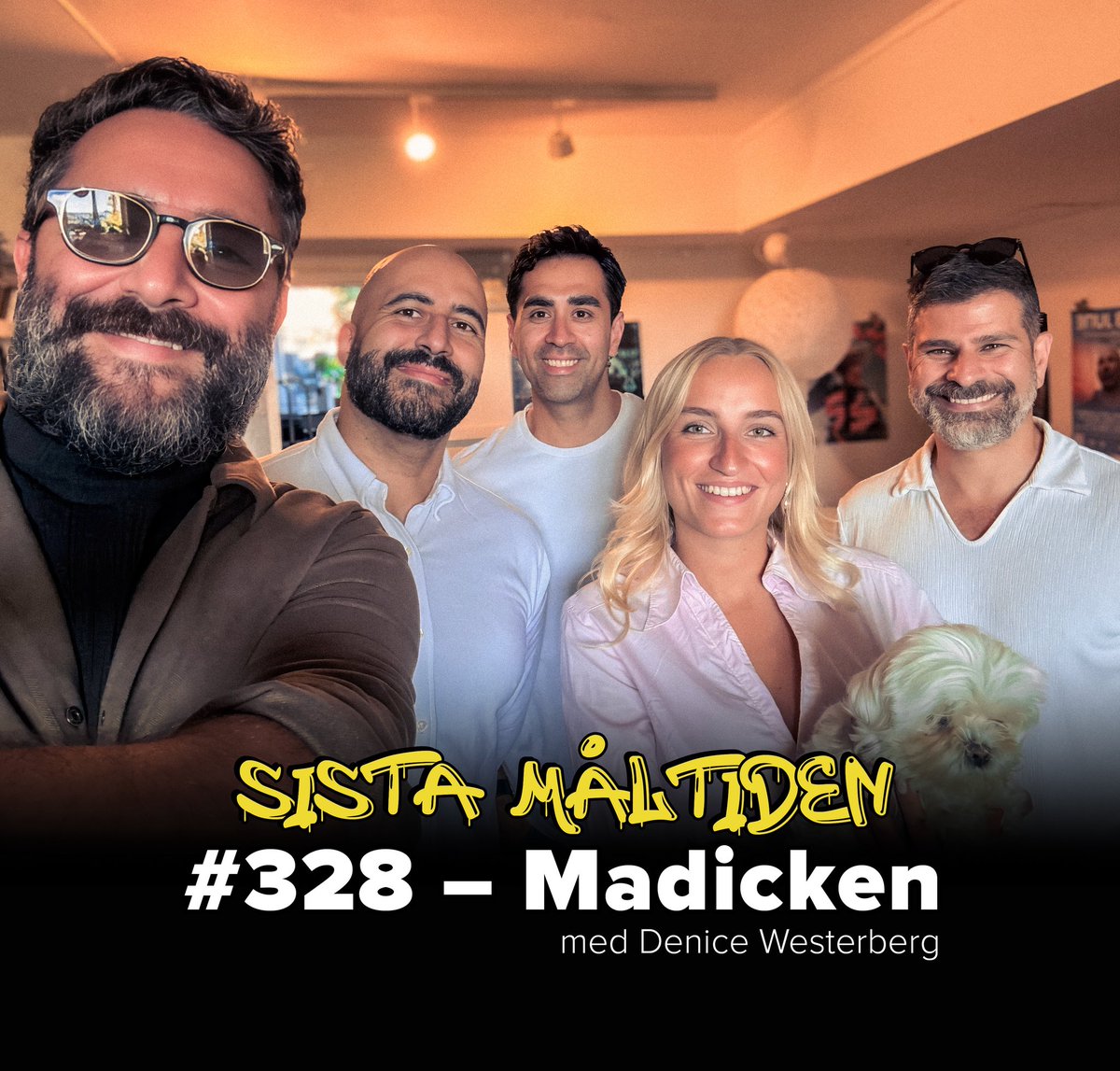 Denice Westerberg gästar Sista måltiden. Denice är förbundsordförande för Sverigedemokraternas ungdomsförbund Ungsvenskarna och ordförande för Sverigedemokraterna i Solna.