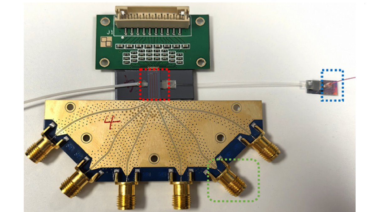 OpticaPubsGroup's tweet image. An Editors' Pick via #OPG_OpEx: High efficiency polarization encoding using a single thermal and electro-optic TFLN-based chip for quantum key distribution bit.ly/3UlG50a #SiliconModulators #LithiumNiobate @CAS__Science
