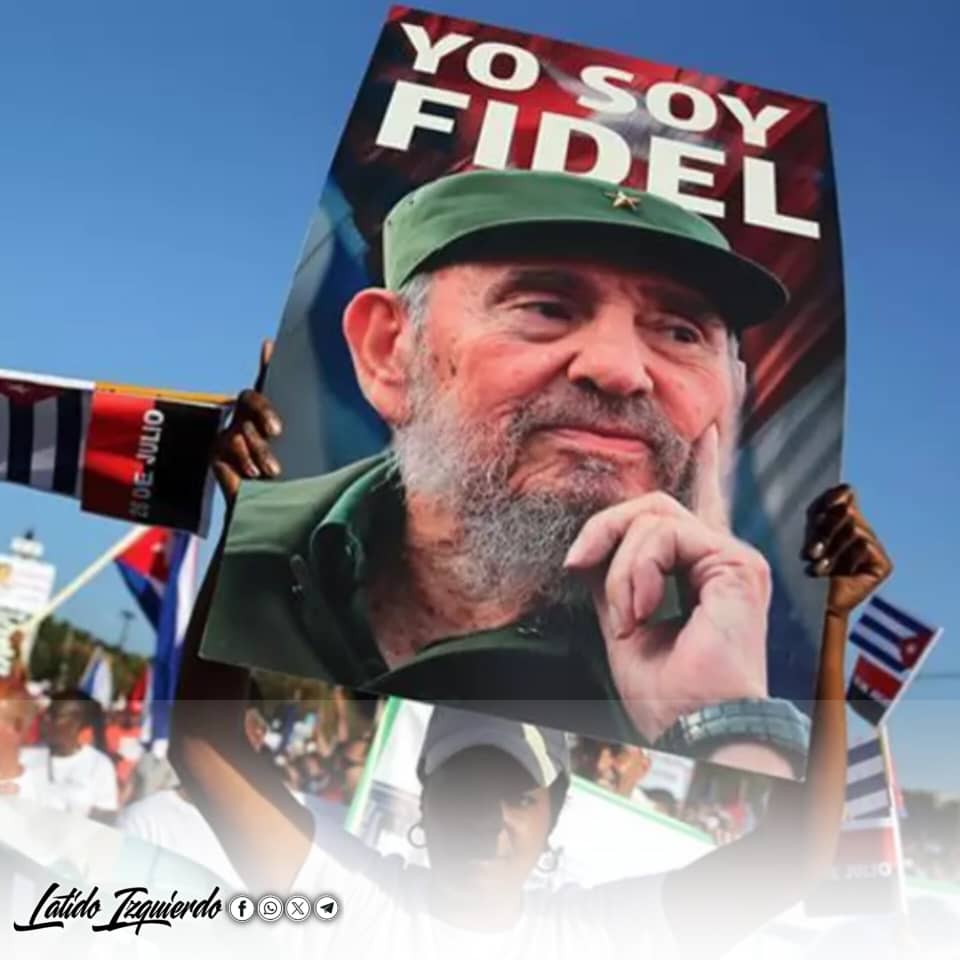 Hoy se conmemora otro aniversario de su nacimiento y no importa cuantos serían, ya no está con nosotros, pero su ejemplo es imperecedero, a eso vienen los hombres a la tierra, a dejar su huella, con el respeto q se ganó y  la confianza q inspiró. #100AñosConFidel #CubaPorLaVida