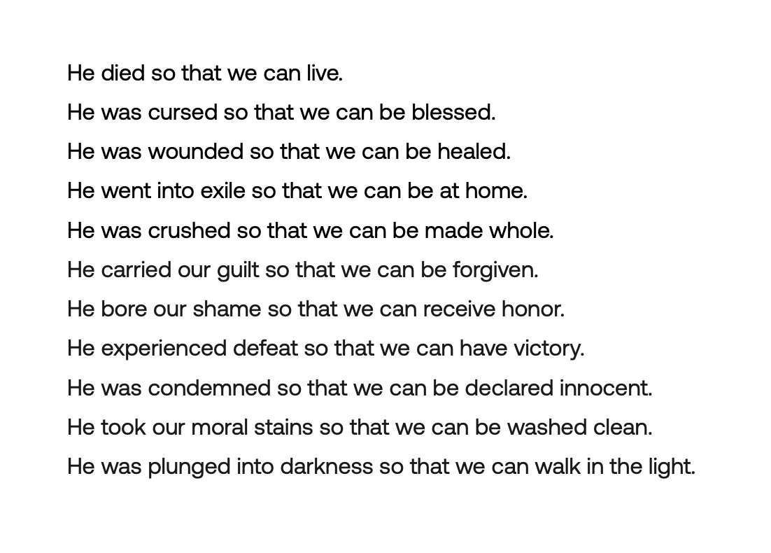 The cross is a multidimensional achievement. Christ died to forgive sin, defeat evil, cleanse shame, offer an example, etc. 

Substitution is not another dimension of the atonement but rather undergirds all the dimensions of the atonement.