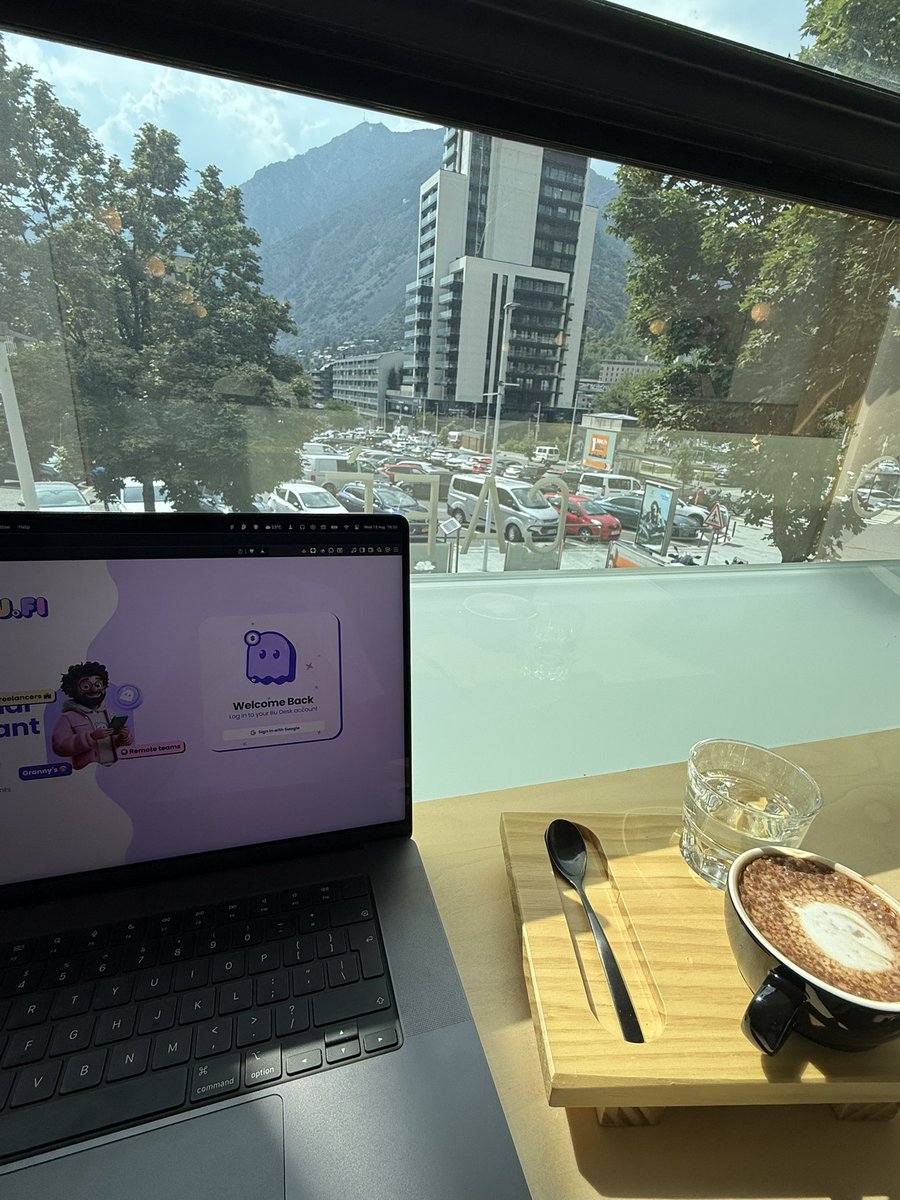 tomi204 (@tomi204_) on Twitter photo Great things have happened since my last post ๐
Currently building from Andorra ๐ฆ๐ฉ. Good coffees, nice weather, and most importantly, a very entrepreneurial atmosphere.
This week the <a href="/BuFi_Global/">Bu Finance</a> private beta will be released, if you want access please leave a comment or send Great things have happened since my last post ๐
Currently building from Andorra ๐ฆ๐ฉ. Good coffees, nice weather, and most importantly, a very entrepreneurial atmosphere.
This week the <a href="/BuFi_Global/">Bu Finance</a> private beta will be released, if you want access please leave a comment or send