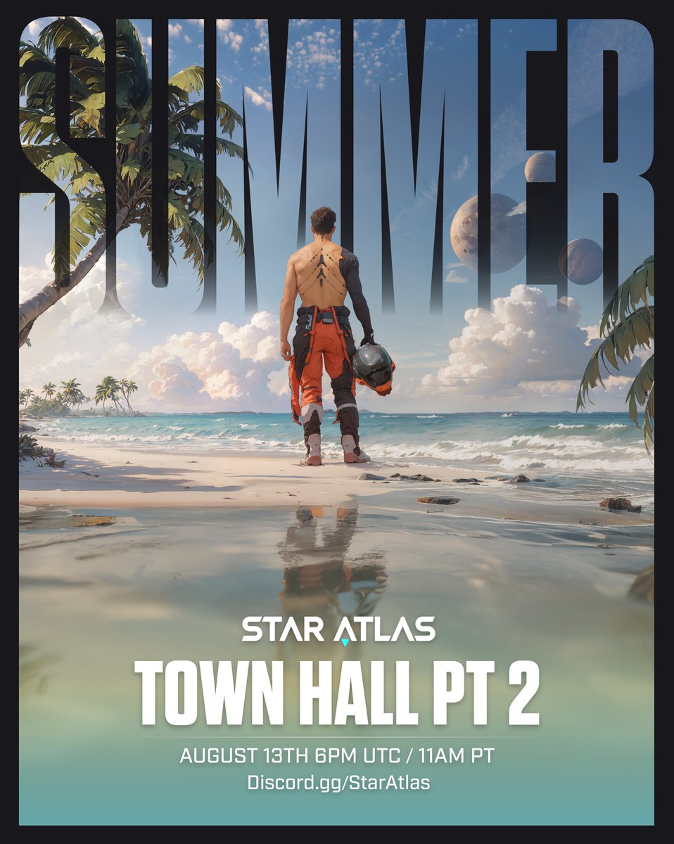 TeNeT SatoR (@tenetsator2) on Twitter photo Aug 13th 6PM UTC / 11AM PT <a href="/staratlas/">Star Atlas (Summer) ๐โ๏ธ๐ด</a>
...don't even dare to miss it โ๏ธโโ๏ธ Aug 13th 6PM UTC / 11AM PT <a href="/staratlas/">Star Atlas (Summer) ๐โ๏ธ๐ด</a>
...don't even dare to miss it โ๏ธโโ๏ธ