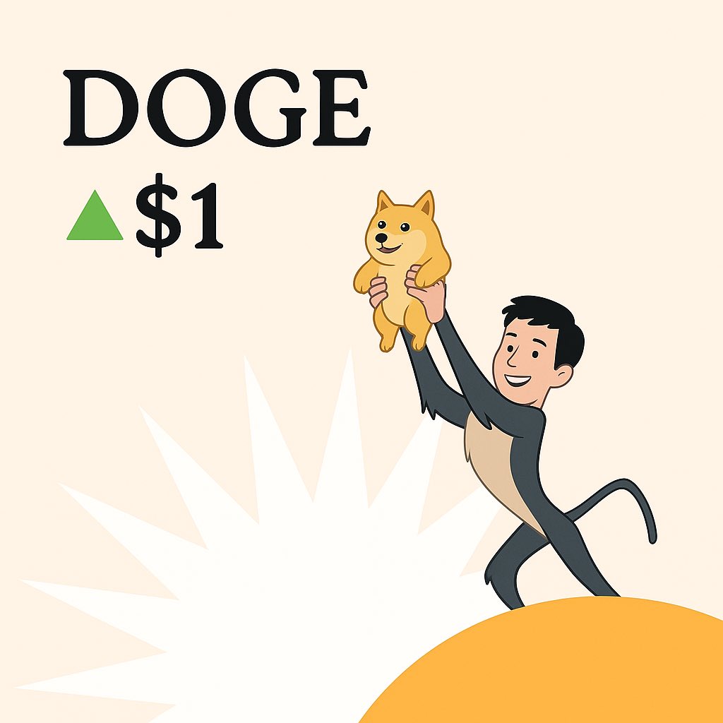 $DOGE TO $1.00 🐕 

2025 WILL BE THE YEAR