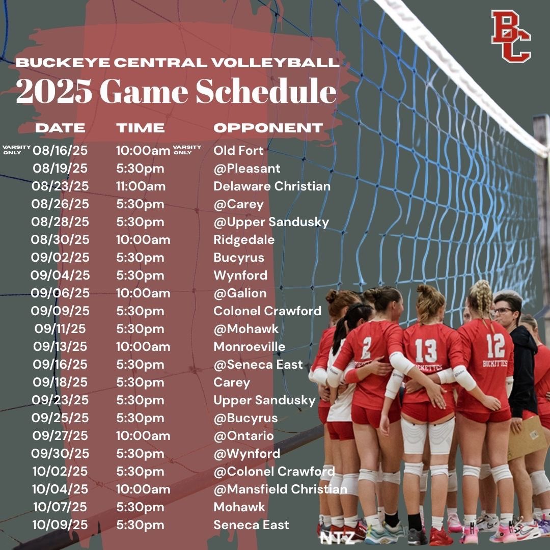 Buckeye Central Volleyball tweet media