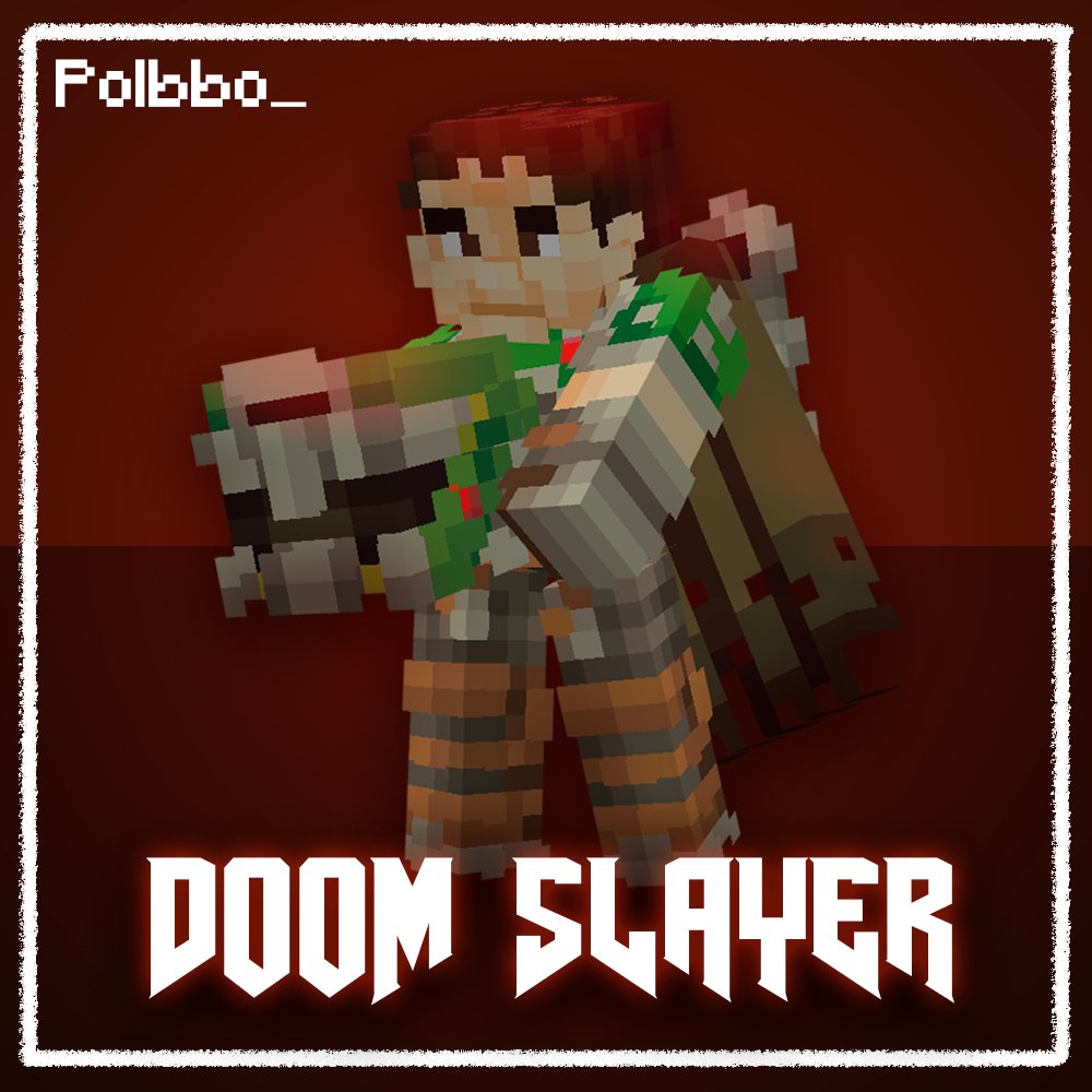 PolbboDraws's tweet photo. DOOM SLAYER - Minecraft X DOOM: The Dark Ages

I am working on a project where I make skins with CPM of every major character of DOOM: The Dark Ages. The pack will be available in my Ko-Fi soon!

Edited with @blockbench 

#Minecraft #DOOMTheDarkAges #Blockbench  #Doomslayer https://t.co/aeaPF6NVQA