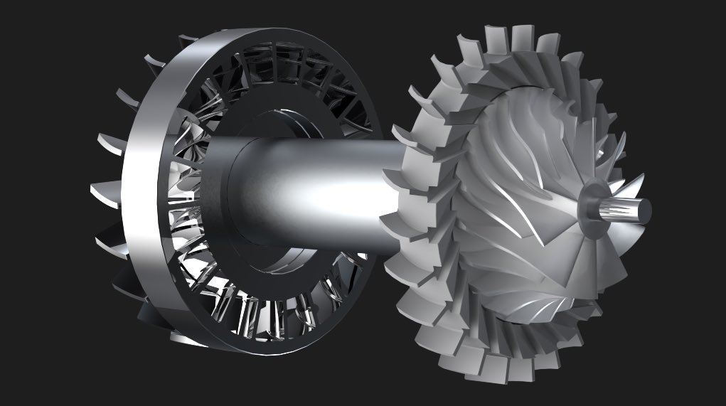 Micro Turbine Project Update

I’m currently in the architecture phase of a larger turbine project designed for high-performance drones. After talking to many in the aviation/turbine world , it’s become clear that for high performance UAV applications , turbines in the 1-2000lb