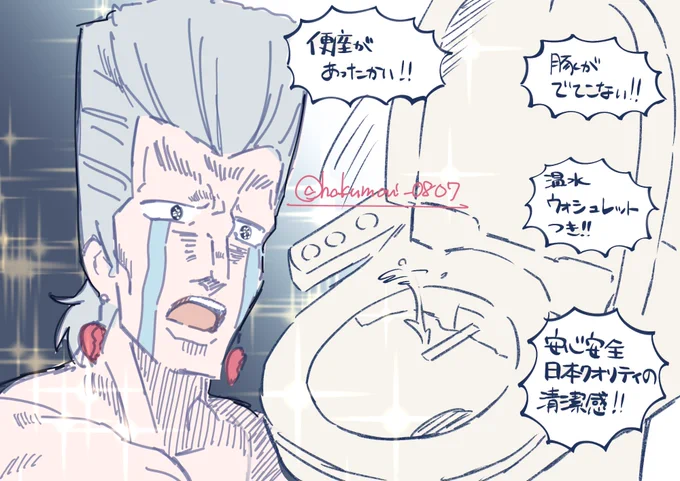 ポルナレフが不憫すぎる 早く日本においで⋯ 
