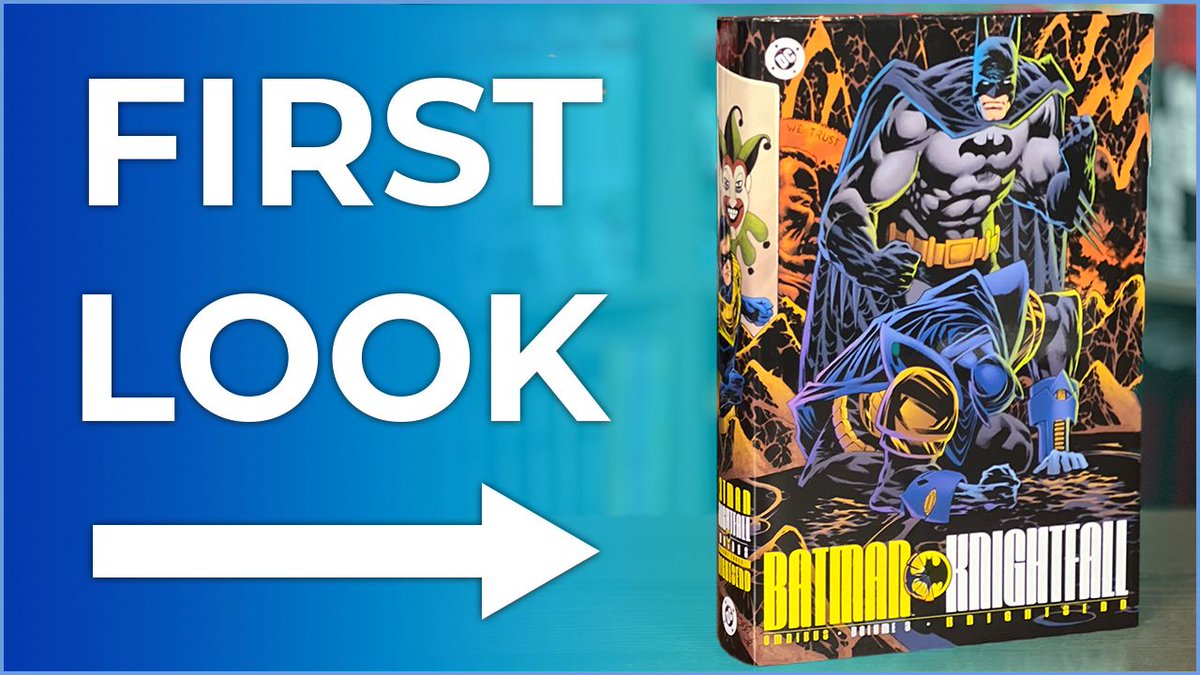 NearMintCon's tweet photo. Happy WEDNESDAY, Minties!

We have a FIRST LOOK for you today!

It is of the reprint for BATMAN KNIGHTFALL OMNIBUS Volume 3!

Check it out:
https://t.co/c6JmxaGWKv https://t.co/PL9ONBxrRv