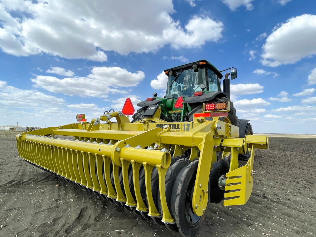 Speed &amp; Performance 🚜💨

This is Pro-Till—the next level in high-speed tillage! Built heavy, engineered for speed, and designed for one-pass perfection. 🌾🔥 Available in a variety of sizes:

10 | 13 | 14 |17 | 20NT | 20 | 25 | 30 | 36 | 40 | 41 | 45

#EngineeredTough