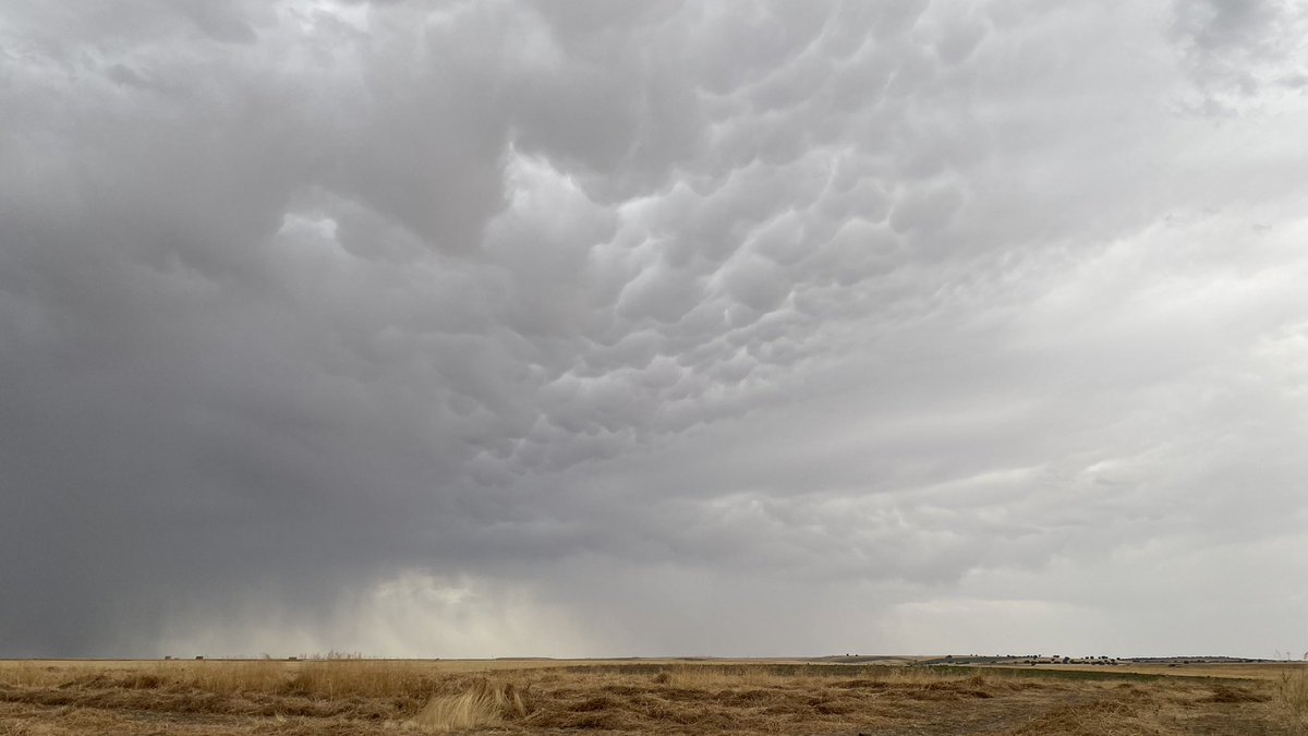 martinraul16's tweet photo. Nubes #mammatus previas a la llegada de la #tormenta en #ElParral, #Ávila. https://t.co/FZMrwZdYeY