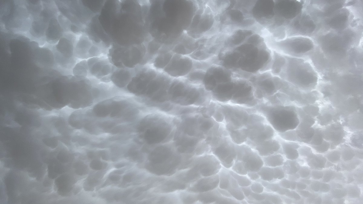 martinraul16's tweet photo. Nubes #mammatus previas a la llegada de la #tormenta en #ElParral, #Ávila. https://t.co/FZMrwZdYeY