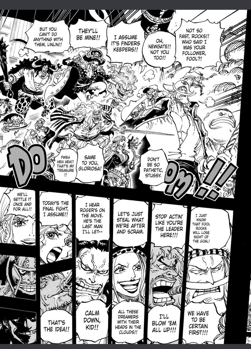 It wasn’t for Shakky that the Rocks crew came to fight their final battle on God Valley.
#ONEPIECE #ONEPIECE1157