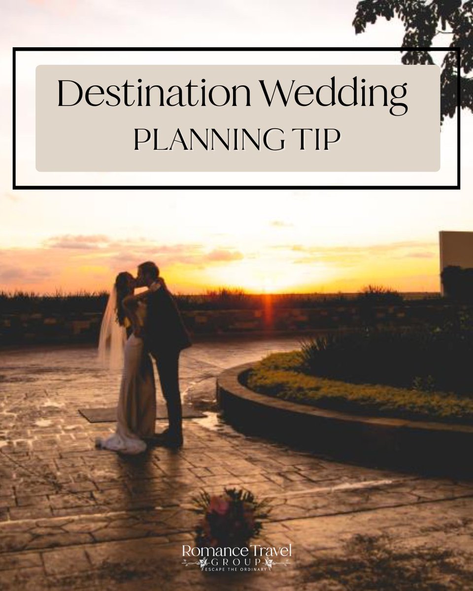 romancetravelgp's tweet image. 3 Tips for a Stress-Free Destination Wedding
1️⃣ Pick the location first
2️⃣ Think of guests’ travel
3️⃣ Hire an expert (us!)
Let’s start planning today!
#DestinationWeddingTips #StressFreeWeddingPlanning #RomanceTravelGroup