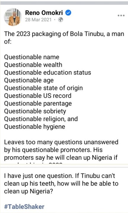 _kollington's tweet photo. @renoomokri U are like a flag...u go wherever the wind go. https://t.co/LI30jwiKdt