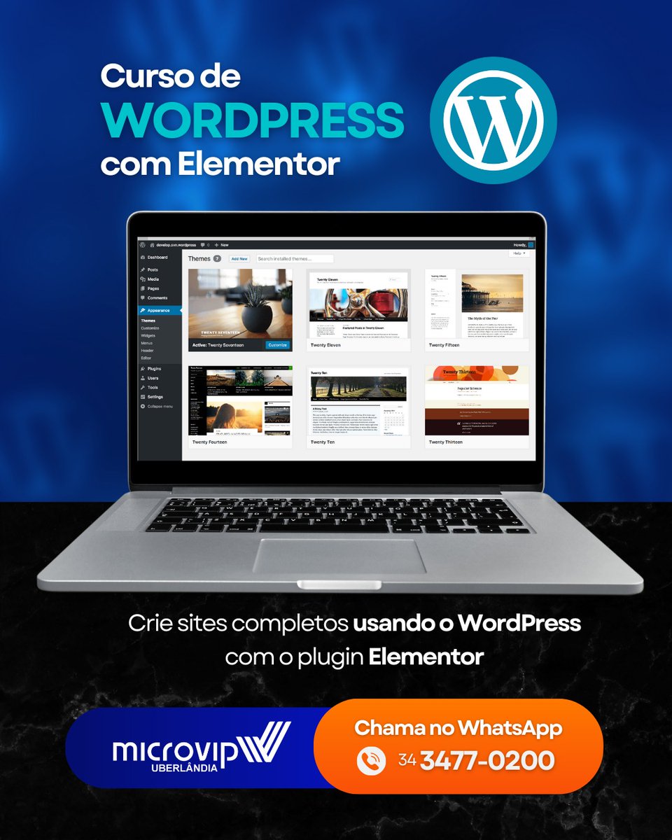 Microvip_Udia's tweet photo. 💻 CURSO DE WORDPRESS COM ELEMENTOR 💻

🚀 Crie sites incríveis sem precisar programar!

➡️ Quer criar páginas modernas, responsivas e profissionais sem escrever uma única linha de código?

💻 Dê vida às suas ideias e coloque seu site no ar em poucos dias!

☎️ (34) 3477-0200 https://t.co/cZVqOI2FbZ