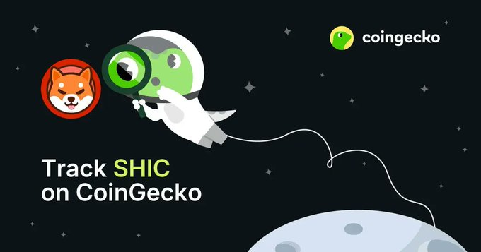 $Shic has been officially listed on <a href="/coingecko/">CoinGecko</a>!!
 
This is amazing news and a goal the team has been working hard towards. 

Thank you to everyone who has supported and helped us achieve this milestone. 

We appreciate all the hard work and support thank you.