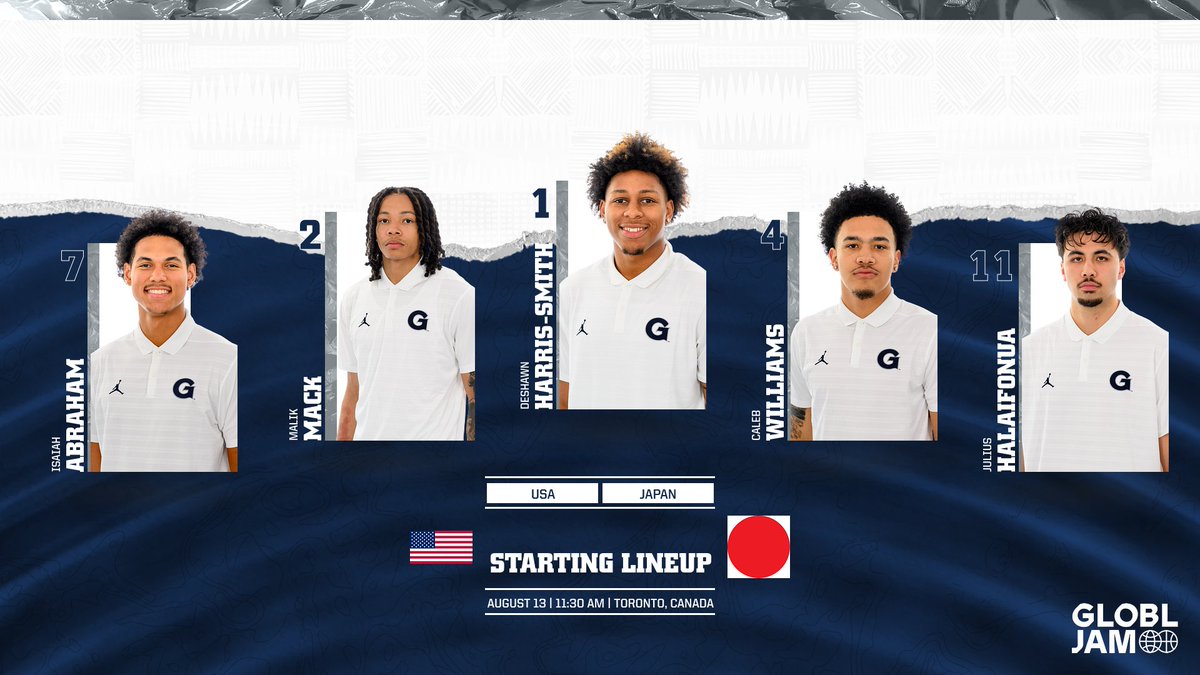 First ✋ for GLOBL JAM 🌎

#HoyaSaxa