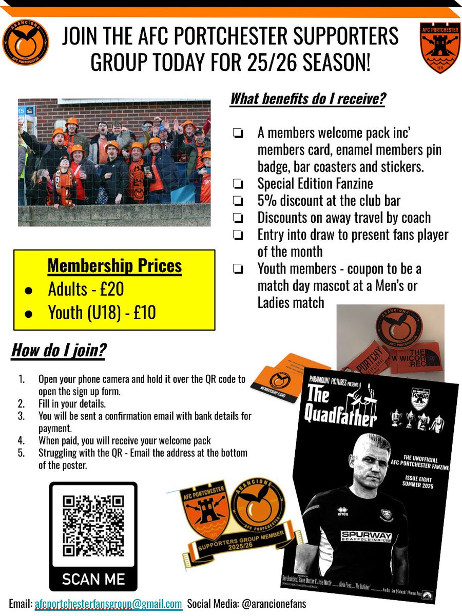 arancionefans's tweet photo. π| JOIN THE TANGO ARMY
The support has been absolutely superb over the last few games home and away ππ»
Yet to join the supporters group? Click the link below to find out more!
π https://t.co/i6ma4Dlfn0
FORZA PORTCHY! π
#Arancione | #TangoArmy https://t.co/X4U8lBw5EQ