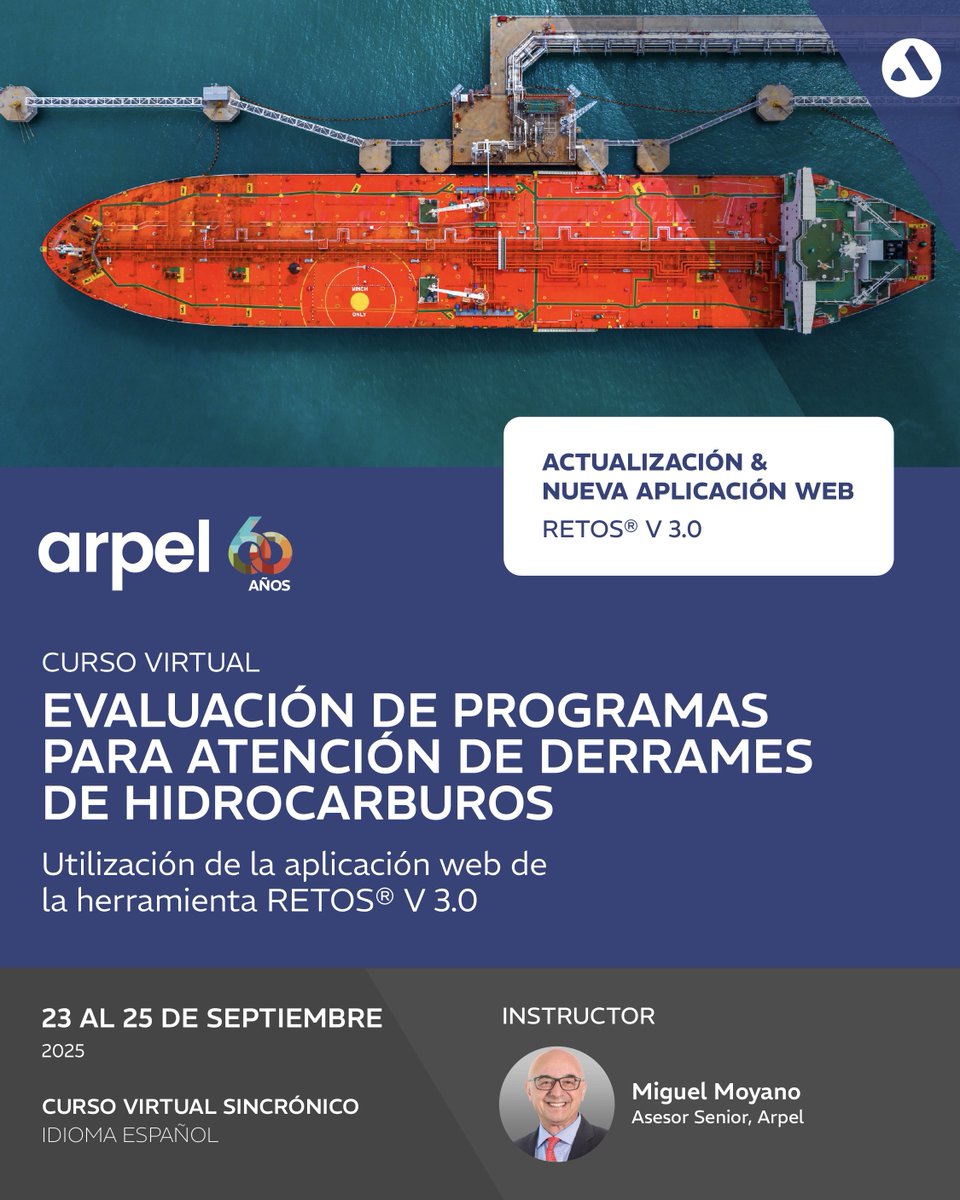 ARPEL_Petroleo's tweet photo. ๐ ยฟHa evaluado recientemente el nivel de preparaciรณn de su organizaciรณn frente a derrames de hidrocarburos?
๐ ๐รก๐ฌ ๐ข๐ง๐๐จ๐ซ๐ฆ๐๐๐ขรณ๐ง ๐ฒ ๐ซ๐๐ ๐ข๐ฌ๐ญ๐ซ๐จ: https://t.co/BTq8k2c6mT
#arpel #oilandgas #medioambiente #oilspillresponse #retos https://t.co/4SZmzKt6zD