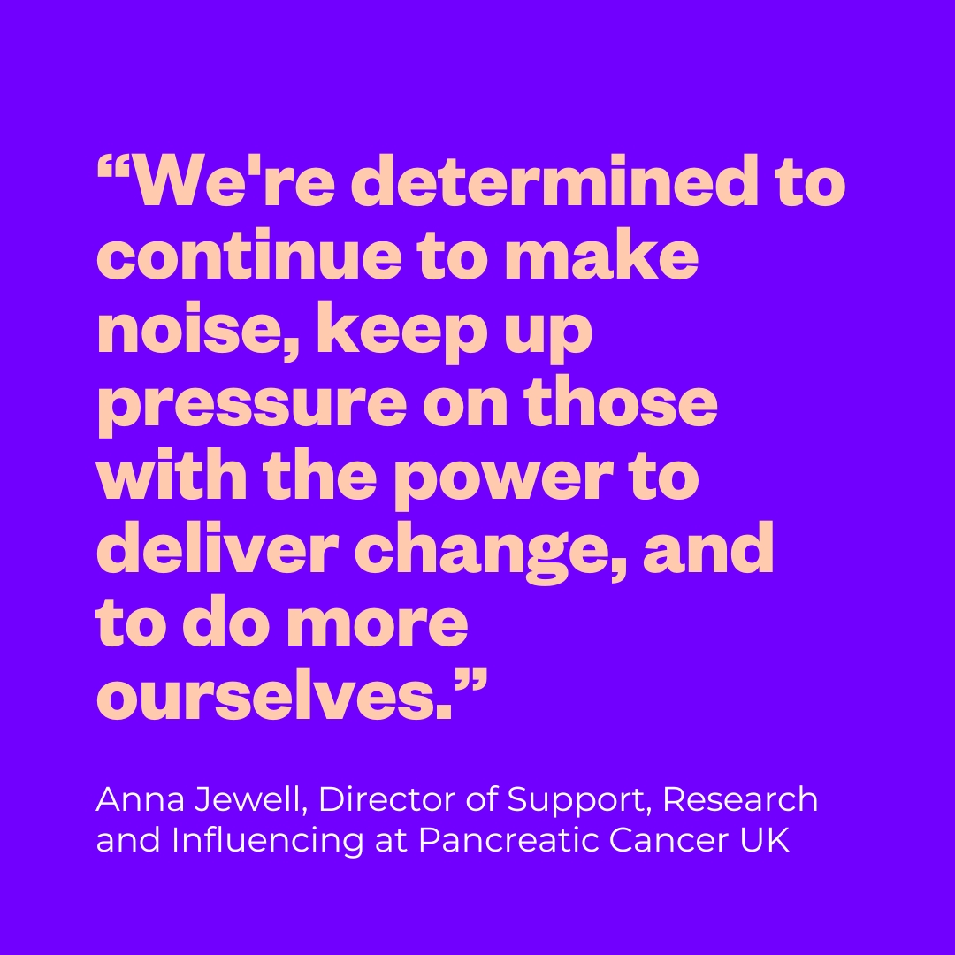 This new data - detailed in the below BBC article - lays bare the extent to which #PancreaticCancer has been overlooked, underfunded, left behind.

Reversing this is at the heart of our #DemandSurvivalNow Campaign. (1/3)