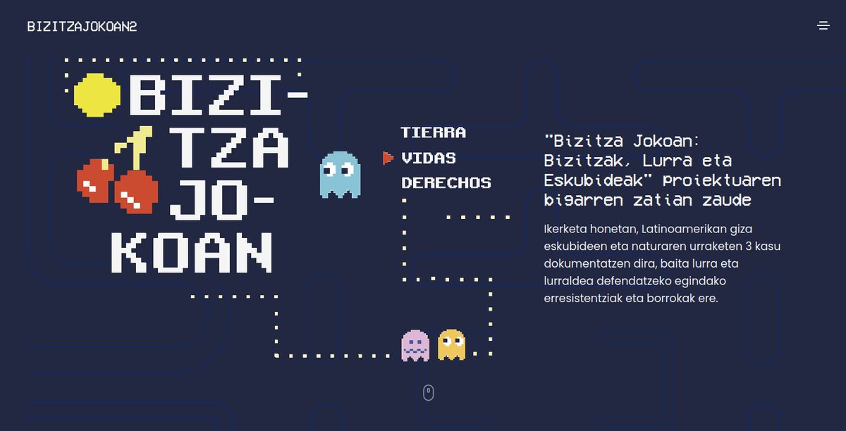 Sin duda, tenemos mucho que aprender de muchas luchas en #AmericaLatina por defender:

✅La Tierra y el Territorio
✅Los Derechos Colectivos

En esta atractiva e interactiva web presentamos 3 ejemplos de #Mexico, #Guatemala y #Honduras

📲 bizitzajokoan2.mugarikgabe.org

#BizitzaJokoan