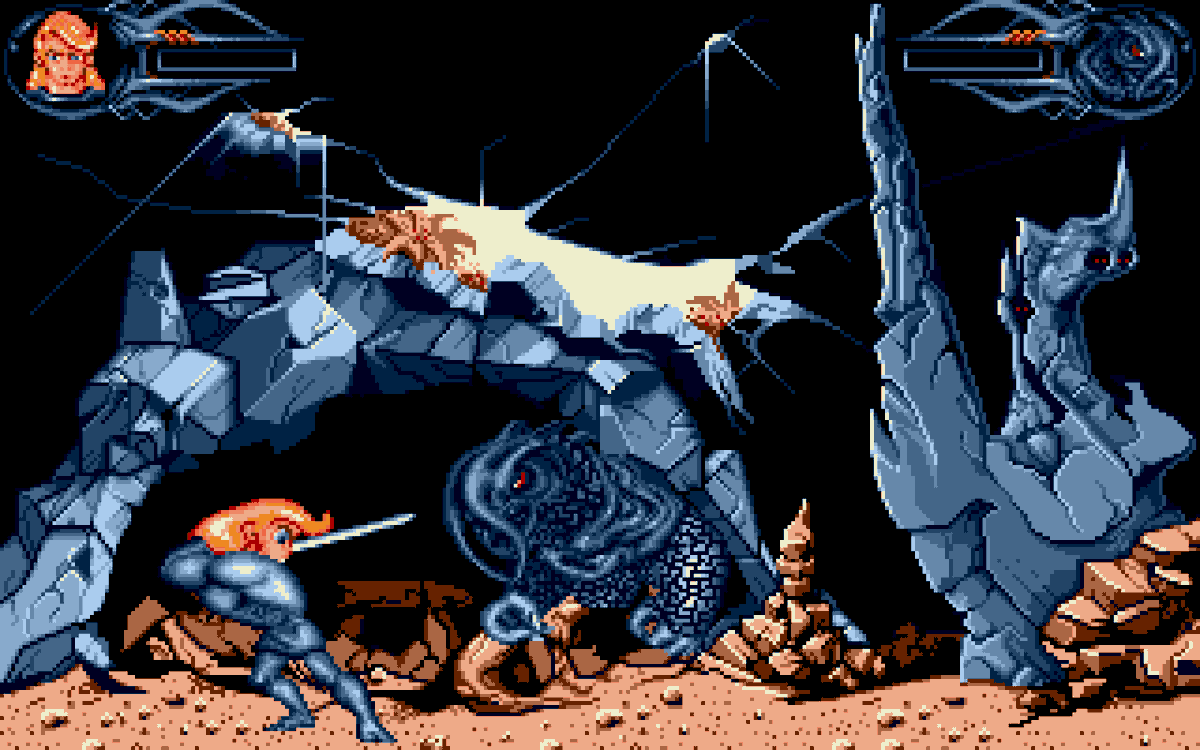 Gamrok's tweet image. En regardant l'émission Super Vieux Jeux sur la VHS #Micromania de 1989, j'ai remarqué que l'un des écrans du jeu Ivanhoé n'était pas encore fini ! 🛠️

Le décor est encore une ébauche. Et il n'y a pas d'interface en haut.

#Ivanhoe #OceanSoftware #Amiga #AtariST #RetroGaming